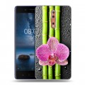 Дизайнерский пластиковый чехол для Nokia 8 Орхидеи
