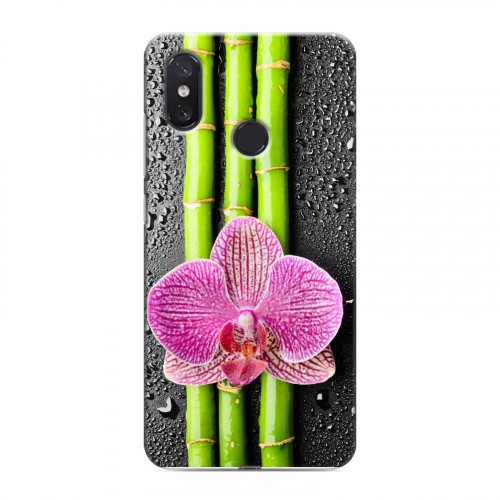 Дизайнерский пластиковый чехол для Xiaomi Mi8 Орхидеи