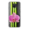 Дизайнерский силиконовый чехол для Nokia G10 Орхидеи