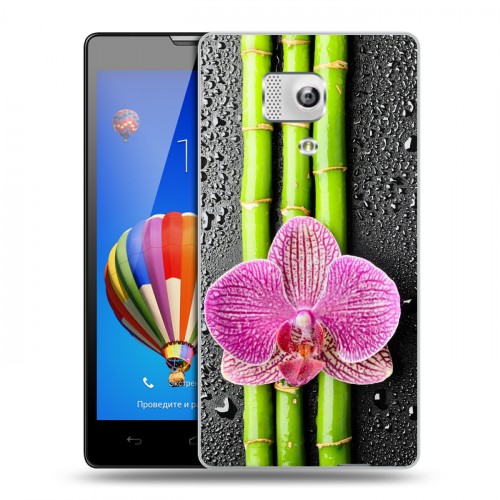 Дизайнерский пластиковый чехол для Huawei Honor 3 Орхидеи