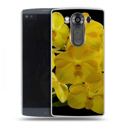 Дизайнерский пластиковый чехол для LG V10 Орхидеи