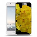 Дизайнерский силиконовый чехол для HTC One A9 Орхидеи