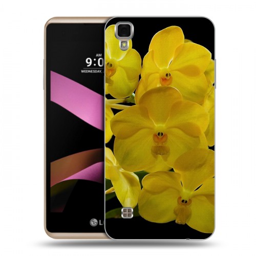 Дизайнерский силиконовый чехол для LG X Style Орхидеи