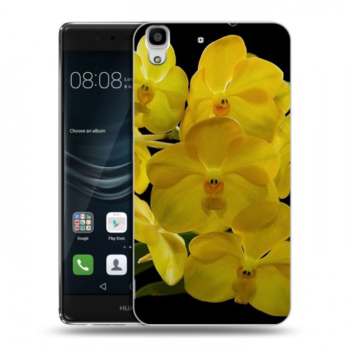 Дизайнерский пластиковый чехол для Huawei Y6II Орхидеи