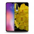 Дизайнерский силиконовый с усиленными углами чехол для Xiaomi Mi9 Орхидеи