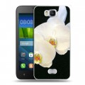 Дизайнерский пластиковый чехол для Huawei Y5c Орхидеи