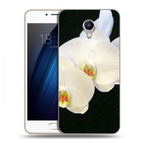 Дизайнерский силиконовый чехол для Meizu M5 Note Орхидеи
