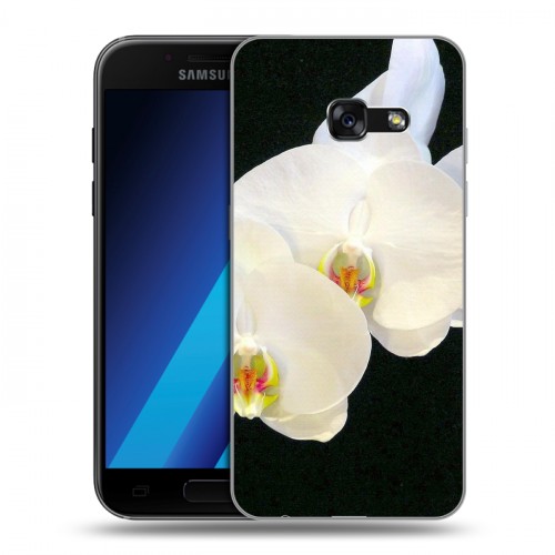 Дизайнерский силиконовый чехол для Samsung Galaxy A7 (2017) Орхидеи