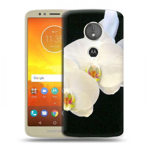 Дизайнерский пластиковый чехол для Motorola Moto E5 Орхидеи