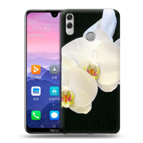 Дизайнерский пластиковый чехол для Huawei Honor 8X Max Орхидеи