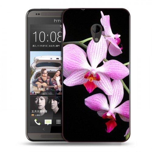 Дизайнерский силиконовый чехол для HTC Desire 700 Орхидеи