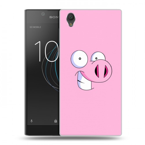 Дизайнерский пластиковый чехол для Sony Xperia L1 Свинки