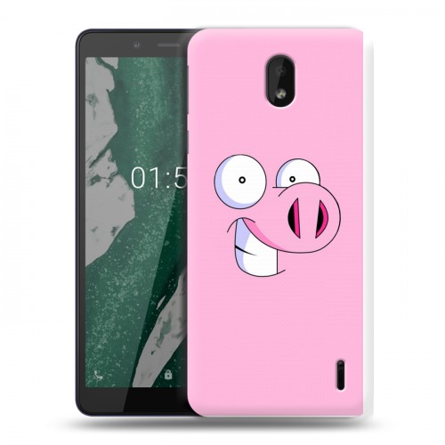 Дизайнерский силиконовый чехол для Nokia 1 Plus Свинки