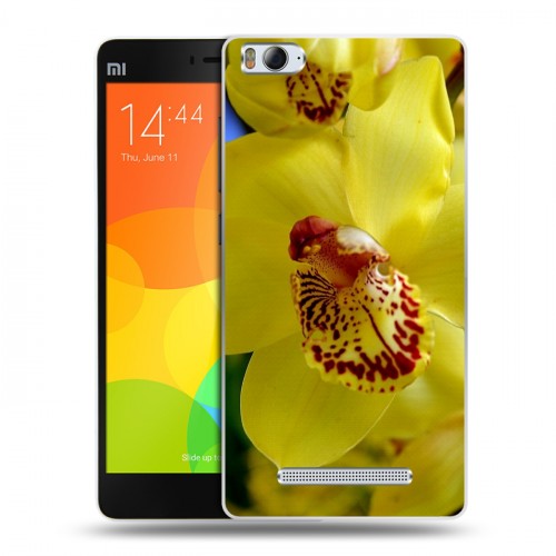 Дизайнерский пластиковый чехол для Xiaomi Mi4i Орхидеи
