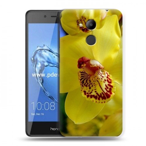 Дизайнерский пластиковый чехол для Huawei Honor 6C Pro Орхидеи