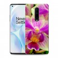 Дизайнерский силиконовый чехол для OnePlus 8 Орхидеи
