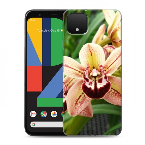 Дизайнерский силиконовый чехол для Google Pixel 4 XL Орхидеи