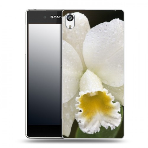 Дизайнерский пластиковый чехол для Sony Xperia E5 Орхидеи
