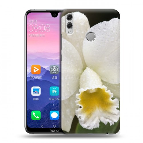 Дизайнерский пластиковый чехол для Huawei Honor 8X Max Орхидеи