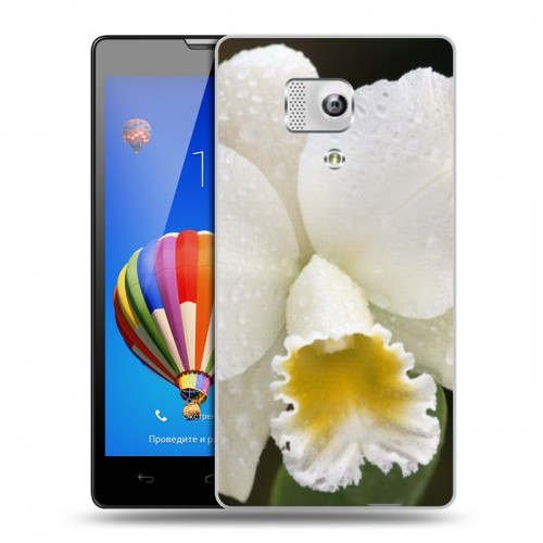 Дизайнерский силиконовый чехол для Huawei Honor 3 Орхидеи