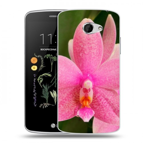 Дизайнерский силиконовый чехол для LG K5 Орхидеи