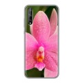 Дизайнерский силиконовый чехол для Huawei Y8p Орхидеи