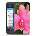 Дизайнерский пластиковый чехол для BlackBerry Z10 Орхидеи