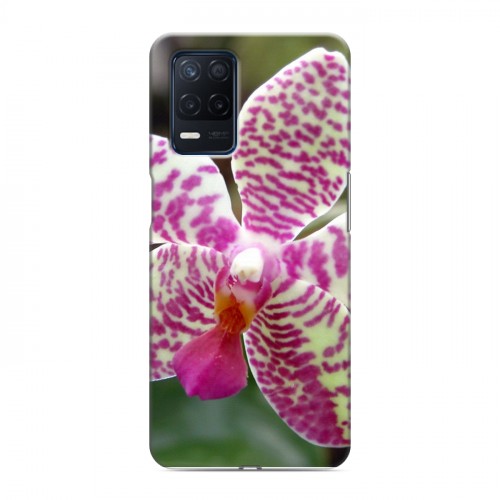 Дизайнерский силиконовый чехол для Realme Narzo 30 5G Орхидеи