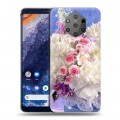 Дизайнерский силиконовый чехол для Nokia 9 PureView Пионы