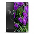 Дизайнерский пластиковый чехол для Sony Xperia L1 Подснежники