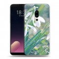 Дизайнерский пластиковый чехол для Meizu 15 Plus Подснежники