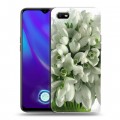 Дизайнерский силиконовый с усиленными углами чехол для OPPO A1k Подснежники