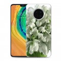 Дизайнерский пластиковый чехол для Huawei Mate 30 Подснежники