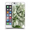 Дизайнерский силиконовый чехол для Iphone 6 Plus/6s Plus Подснежники