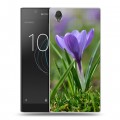 Дизайнерский пластиковый чехол для Sony Xperia L1 Подснежники