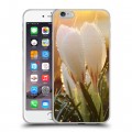 Дизайнерский силиконовый чехол для Iphone 6 Plus/6s Plus Подснежники