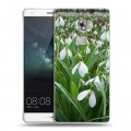 Дизайнерский пластиковый чехол для Huawei Mate S Подснежники