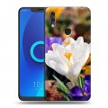 Дизайнерский силиконовый чехол для Alcatel 5V Подснежники