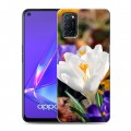 Дизайнерский пластиковый чехол для OPPO A52 Подснежники