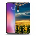 Дизайнерский силиконовый с усиленными углами чехол для Xiaomi Mi9 Подсолнухи