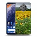 Дизайнерский силиконовый чехол для Nokia 9 PureView Подсолнухи