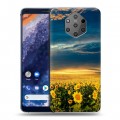 Дизайнерский силиконовый чехол для Nokia 9 PureView Подсолнухи