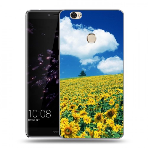 Дизайнерский пластиковый чехол для Huawei Honor Note 8 Подсолнухи