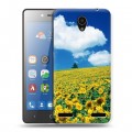 Дизайнерский силиконовый чехол для ZTE Blade L7 Подсолнухи