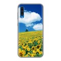 Дизайнерский силиконовый чехол для Samsung Galaxy A50 Подсолнухи