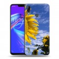 Дизайнерский силиконовый с усиленными углами чехол для ASUS ZenFone Max M2 Подсолнухи