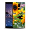 Дизайнерский пластиковый чехол для Nokia 7 Plus Подсолнухи