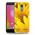 Дизайнерский силиконовый чехол для Lenovo K6 Подсолнухи