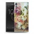 Дизайнерский пластиковый чехол для Sony Xperia XZs Розы