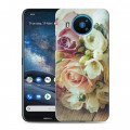 Дизайнерский силиконовый чехол для Nokia 8.3 Розы